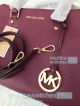Top Quality Clone Michael Kors Purple Genuine Leather Ladies Shoulder Bag (5)_th.jpg